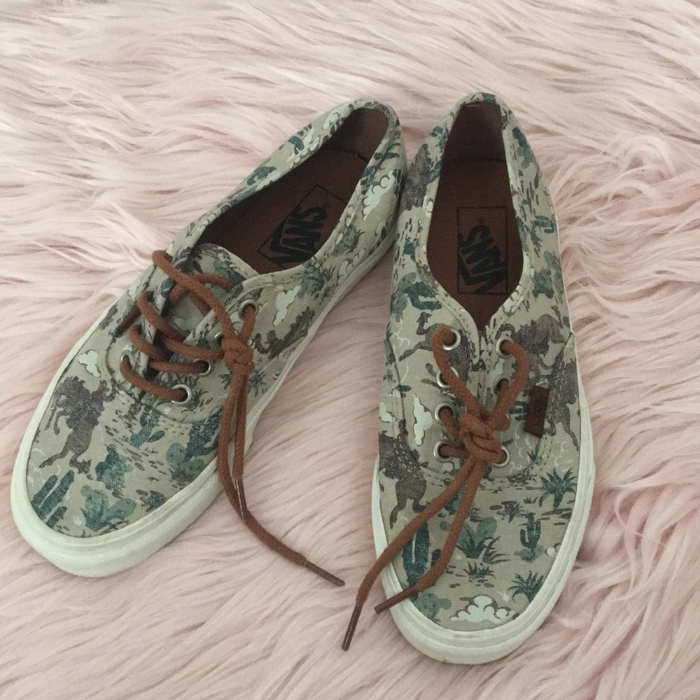 Western Inspired Vans Sneakers